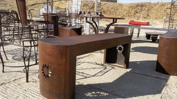 Mobilier urbain banc — Maroc