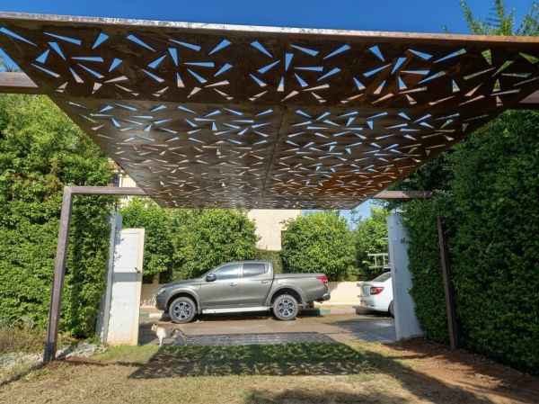 Pergola acier sur mesure